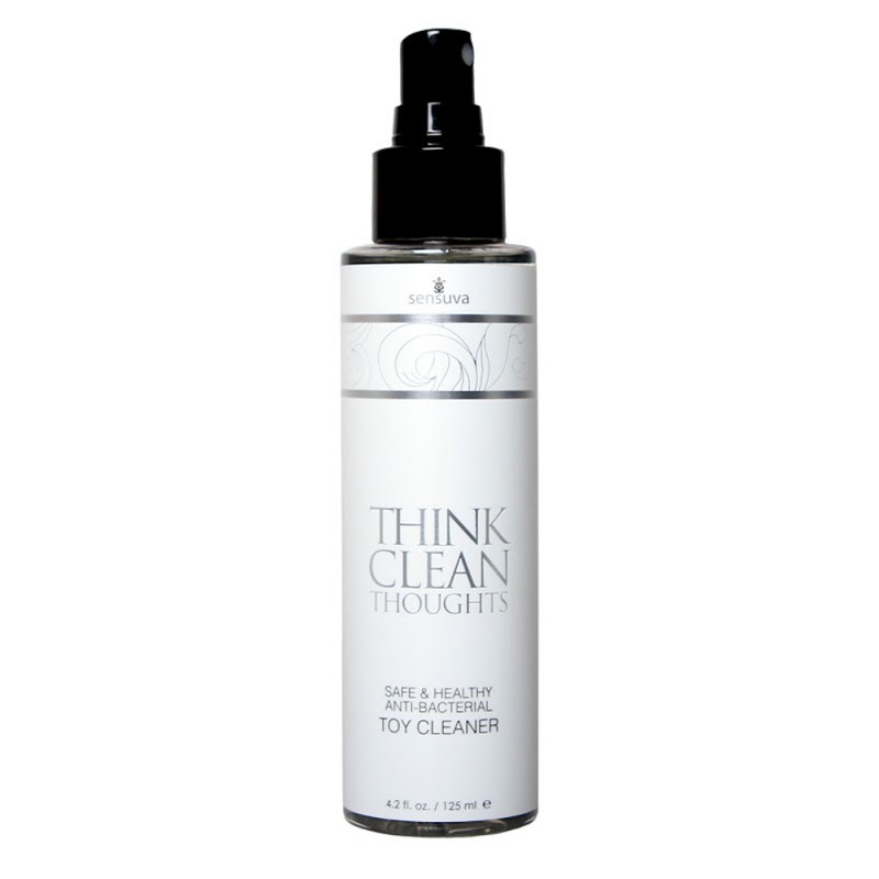 Sensuva Think Clean Thoughts Anti-Bacterial Toy Cleaner 4.2oz